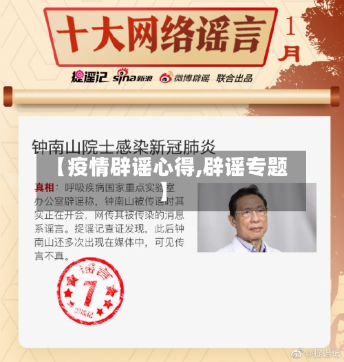 【疫情辟谣心得,辟谣专题】-第2张图片