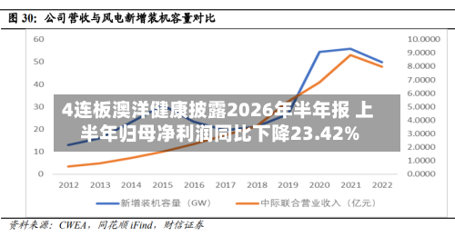4连板澳洋健康披露2026年半年报 上半年归母净利润同比下降23.42%
