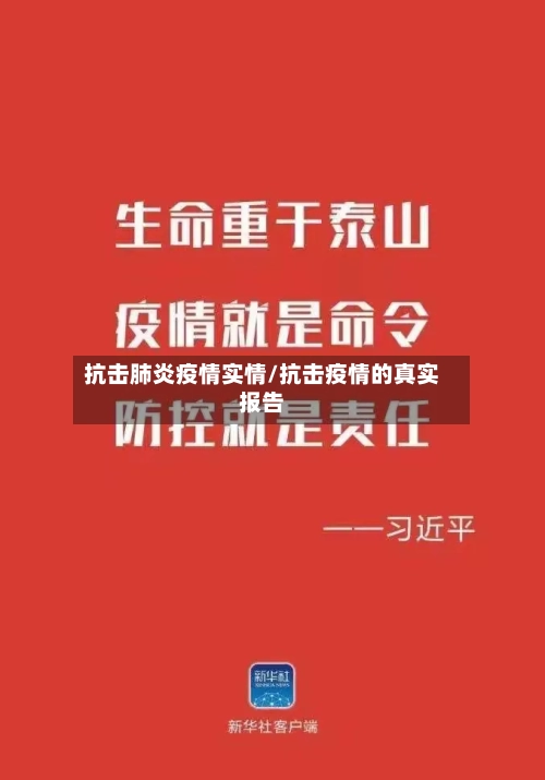 抗击肺炎疫情实情/抗击疫情的真实报告-第2张图片