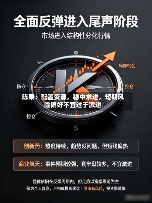 陈果：配置资源	，稳中求进，短期风险偏好不宜过于激进-第3张图片