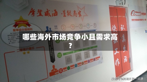 哪些海外市场竞争小且需求高?-第2张图片