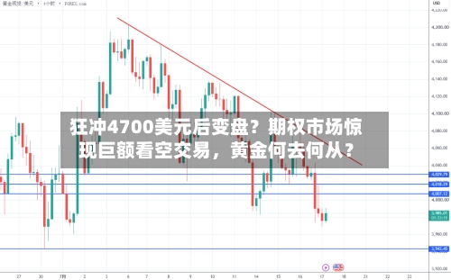 狂冲4700美元后变盘？期权市场惊现巨额看空交易	，黄金何去何从？-第3张图片