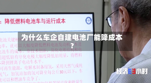 为什么车企自建电池厂能降成本？