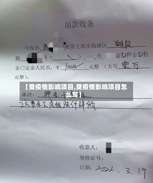 【受疫情影响项目,受疫情影响项目怎么写】-第3张图片